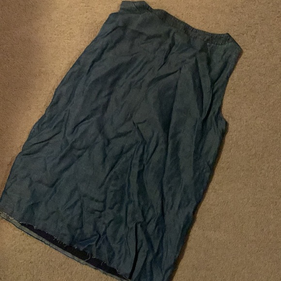 Fossil Navy Denim Style Dress - Picture 4 of 4